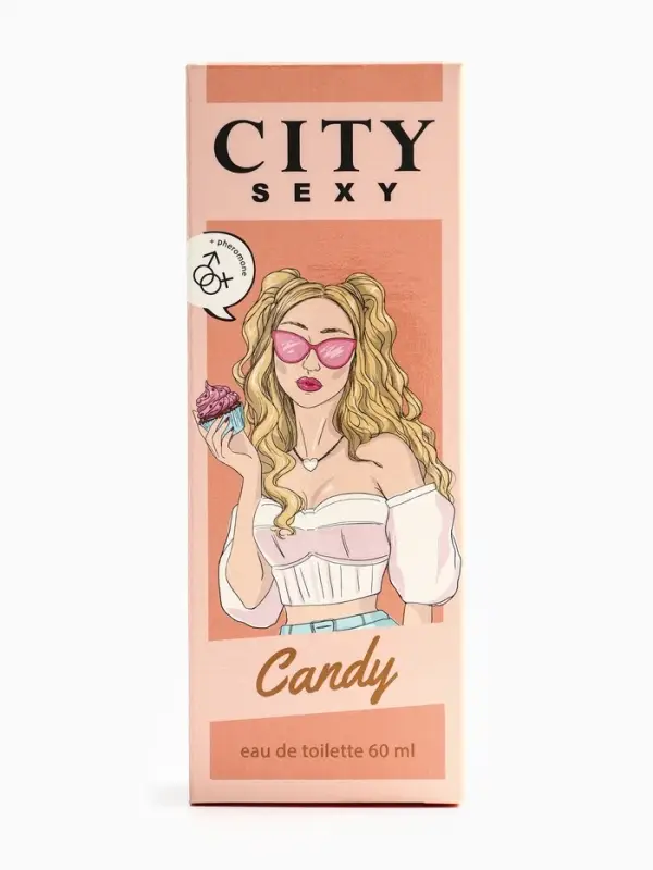 Туалетная вода женская City Sexy Candy, 60 мл Туалетная вода женская City Sexy Candy, 60 мл