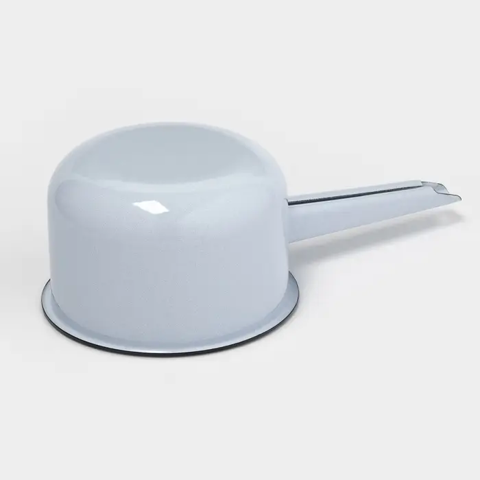 Ковш эмалированный цилиндрический, 1.5 л, МИКС