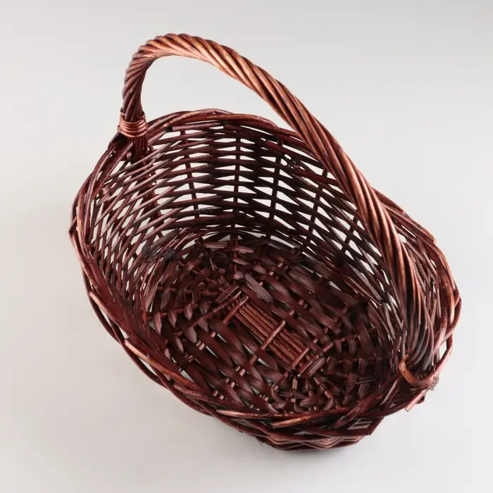 Набор корзин из 3 шт, 48x35xH13/18/40 см, 40x30xH12/16/35 см, 33x25xH10/14/29 см, ива