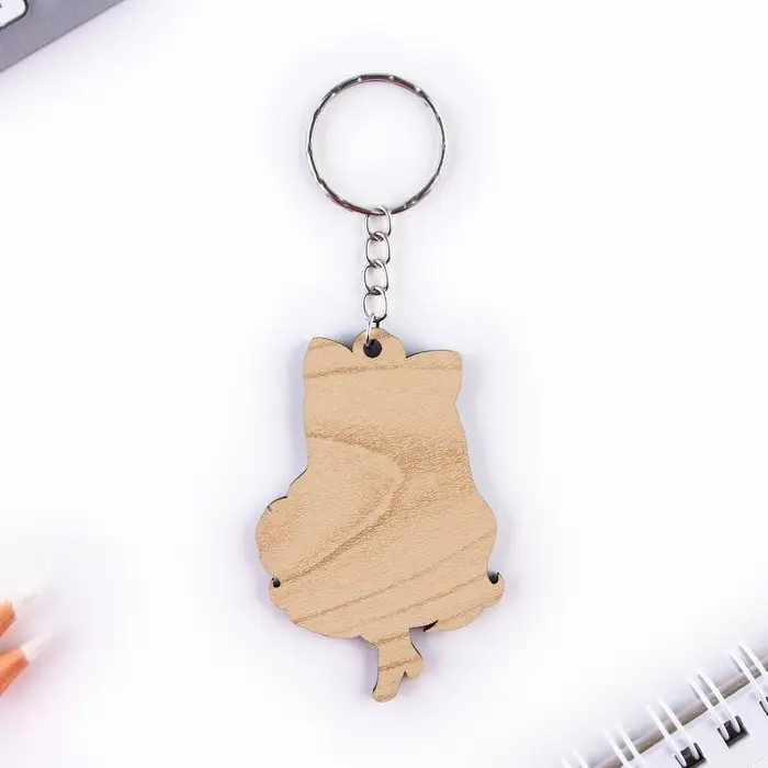 Брелок для ключей деревянный «Аниме девочка», 4,2 х 6,4 см Брелок для ключей деревянный «Аниме девочка», 4,2 х 6,4 см