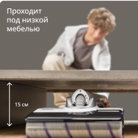 Моющий пылесос вертикальный X-Clean 10 GF7540F0, с сушкой