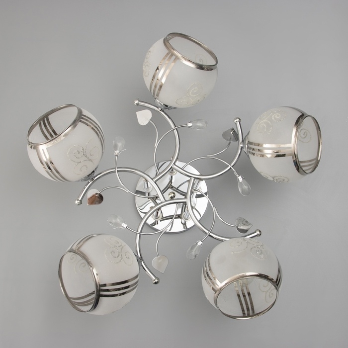 Люстра Люстра "Грета" 5х40Вт Е27 Хром МОДЕЛЬ: 2600553