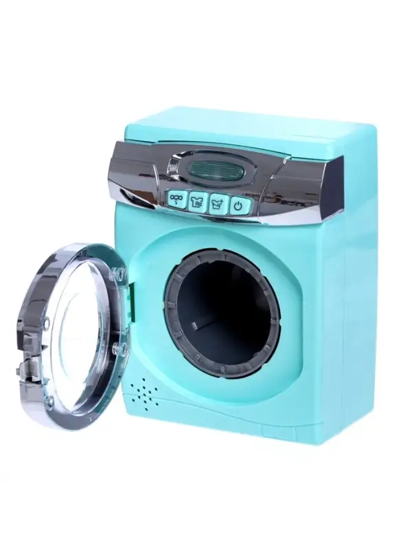 Бытовая техника &laquo;Стиральная машина&raquo;, свет, дверца открывается