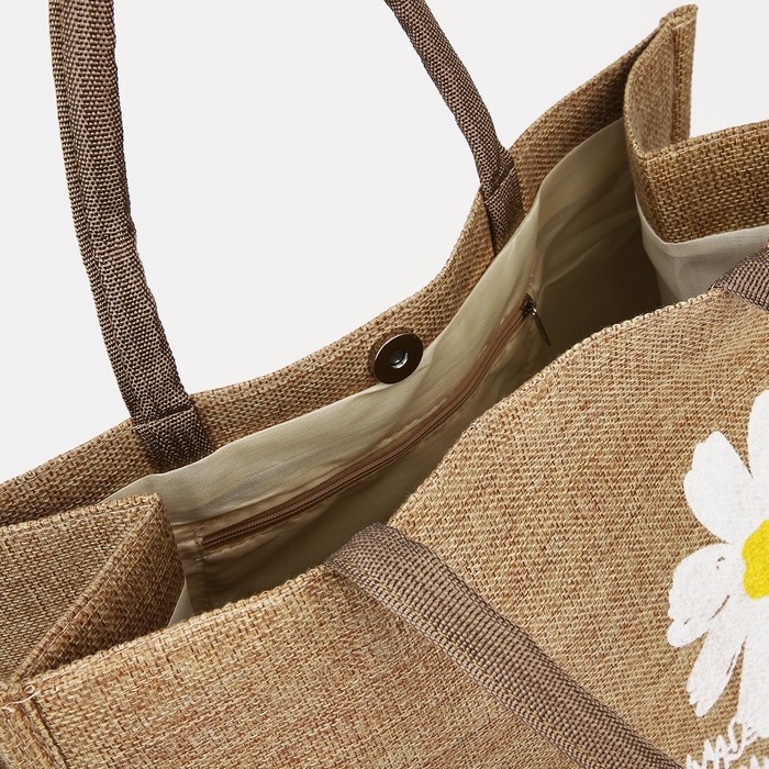 Шопер на магните, цвет бежевый Шопер на магните, цвет бежевый