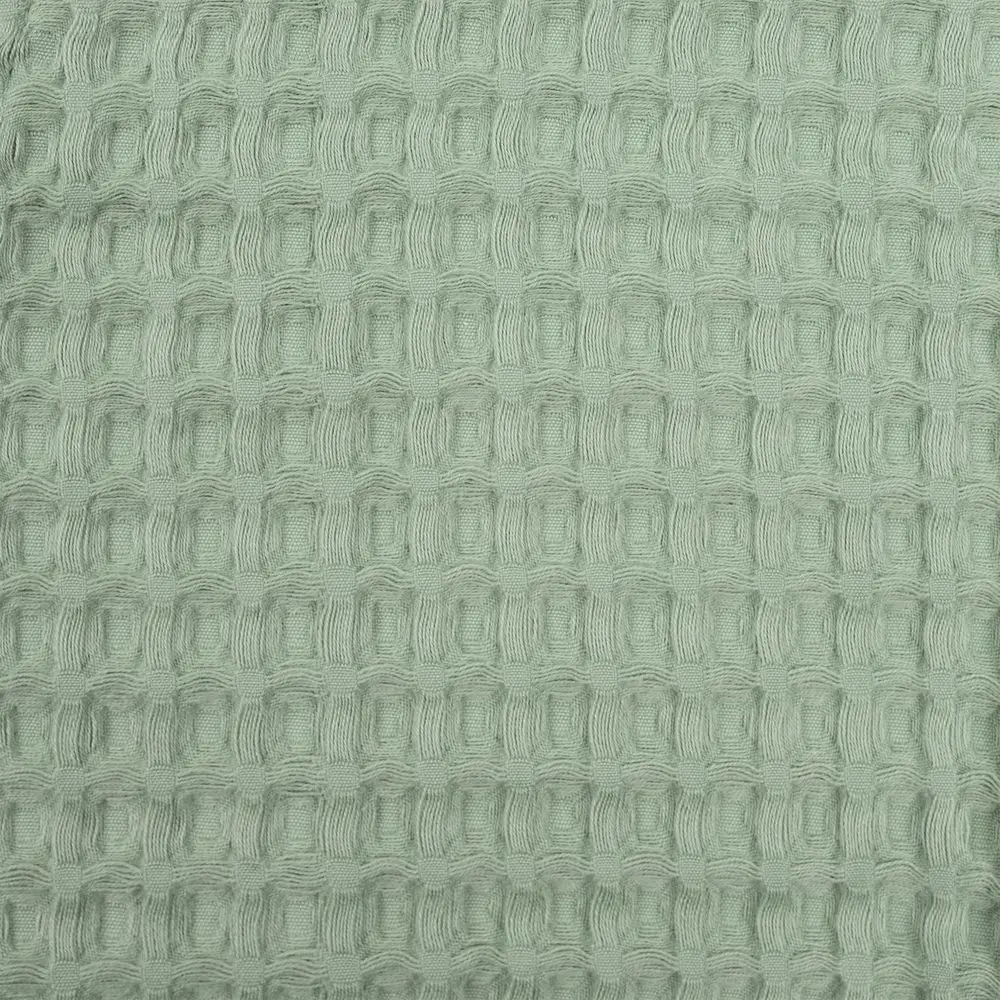 Халат вафельный женский Boho Kimono, зеленая мята, размер M (44-46)