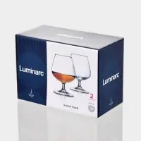 Бокалы для коньяка Luminarc &laquo;Эталон&raquo;, 400 мл, размер одного бокала 9&times;13 см, набор 2 шт., стекло, прозрачные