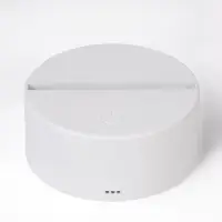 Светильник настольный СТАРТ Sands, LED, 10 Вт, USB, 16&times;16&times;20 см, 3хAA, серый