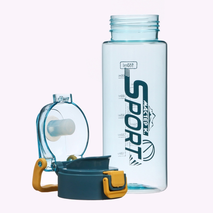 Бутылка для воды, 550 мл, SPORT, 20.5 х 7 х 4.8 см Бутылка для воды, 550 мл, SPORT, 20.5 х 7 х 4.8 см