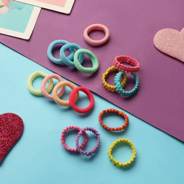 Резинка для волос Резинка для волос "Феечка" (набор 46 шт ±2) колор волнушка, 2 см