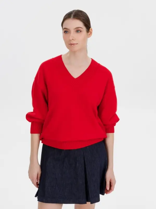 Джемпер Siluetti Stillan, красный, размер S/M Джемпер Siluetti Stillan, красный, размер S/M