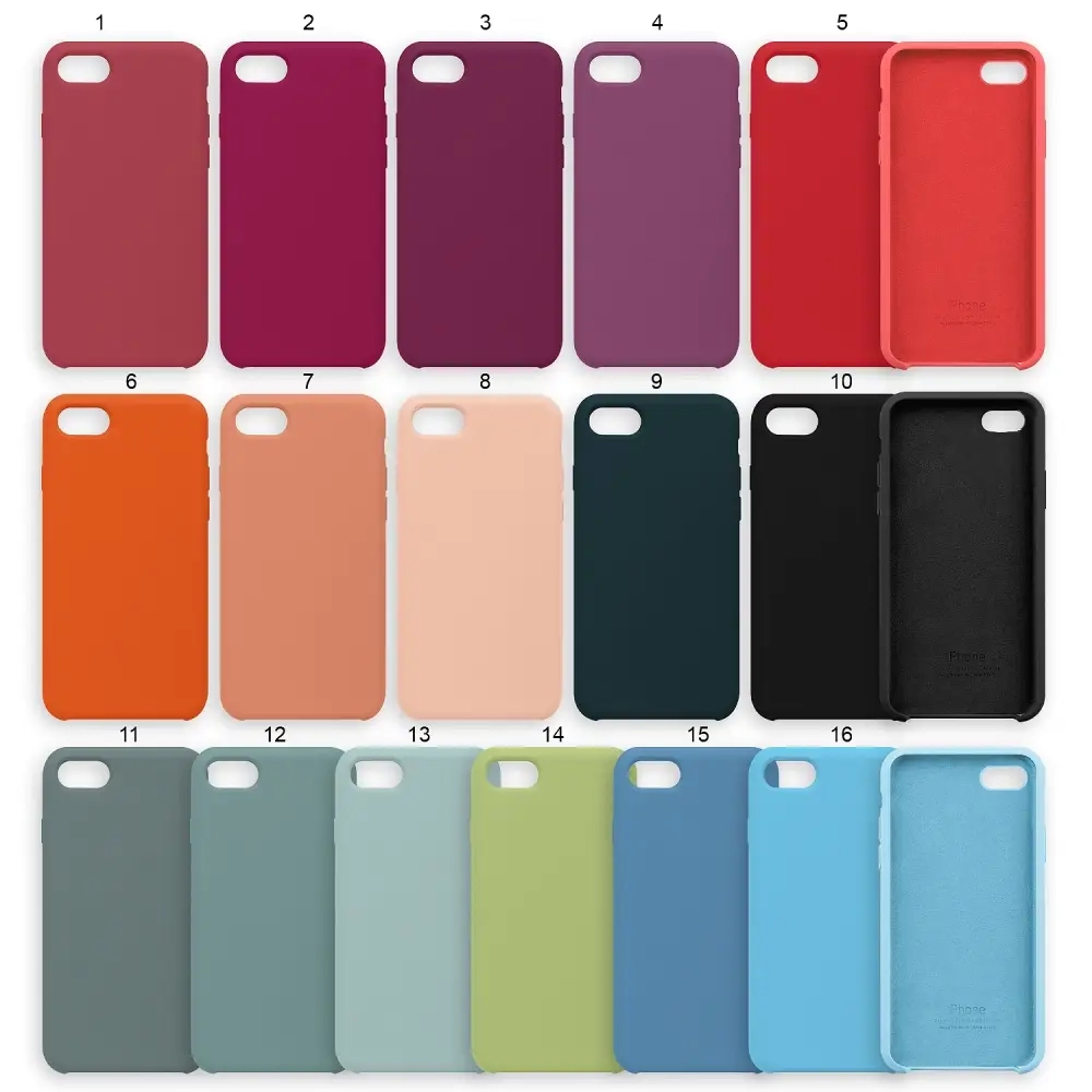 Чехол iPh 7/8 Silicon Сase APL WS