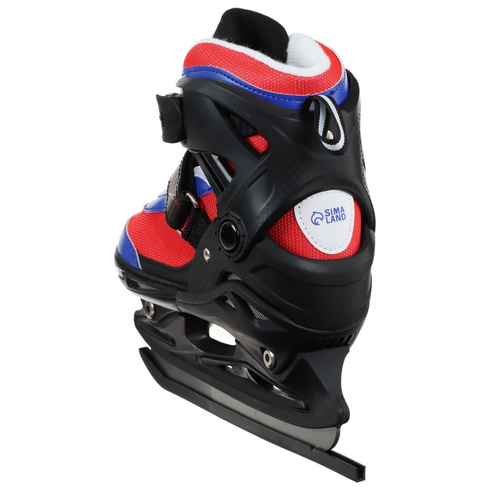 Коньки детские раздвижные Snow Cat, с роликовой платформой, р. 30-33 Коньки детские раздвижные Snow Cat, с роликовой платформой, р. 30-33