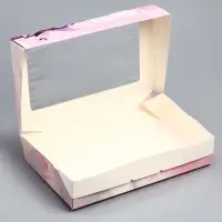 Коробка складная «Бантик» 20×12×4 см
