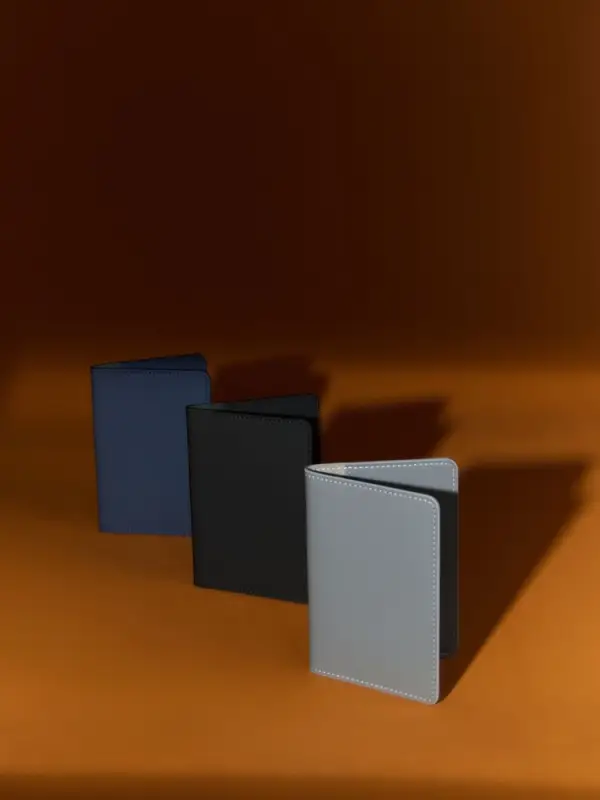 Обложка для паспорта Alaska, серая Обложка для паспорта Alaska, серая