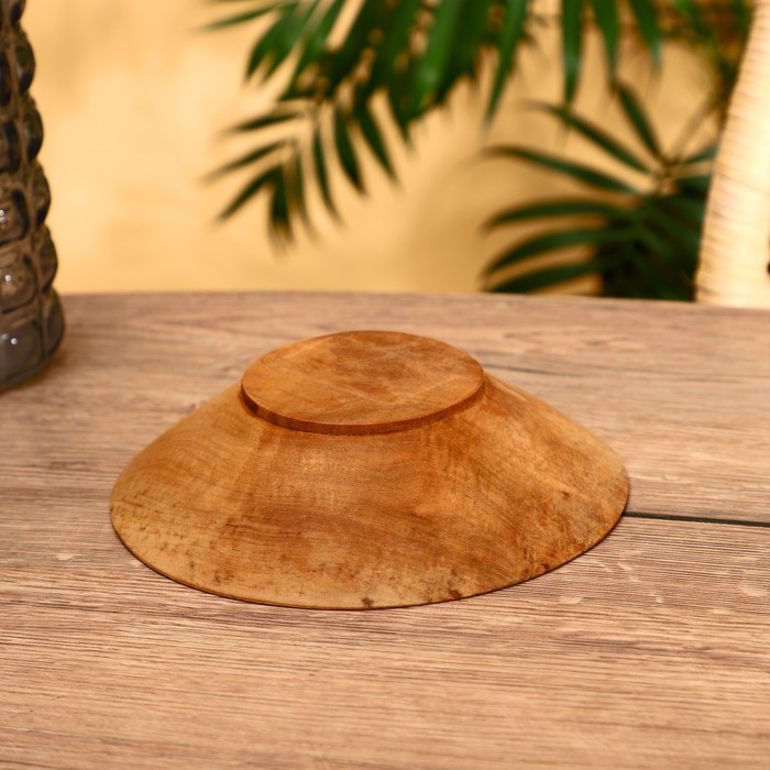 Тарелка 20х20х4 см, тиковое дерево Тарелка 20х20х4 см, тиковое дерево