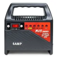 Зарядное устройство для автомобильного аккумулятора AVS BT-1206T (6A) 6/12V