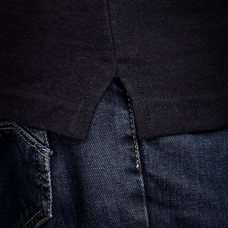 Рубашка поло Virma Stripes, черная, размер S