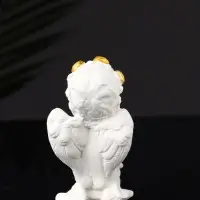 Набор фигурок на подставке &laquo;Ангелы&raquo;, 5 шт., гипс, 23.5&times;13&times;12 см, белый