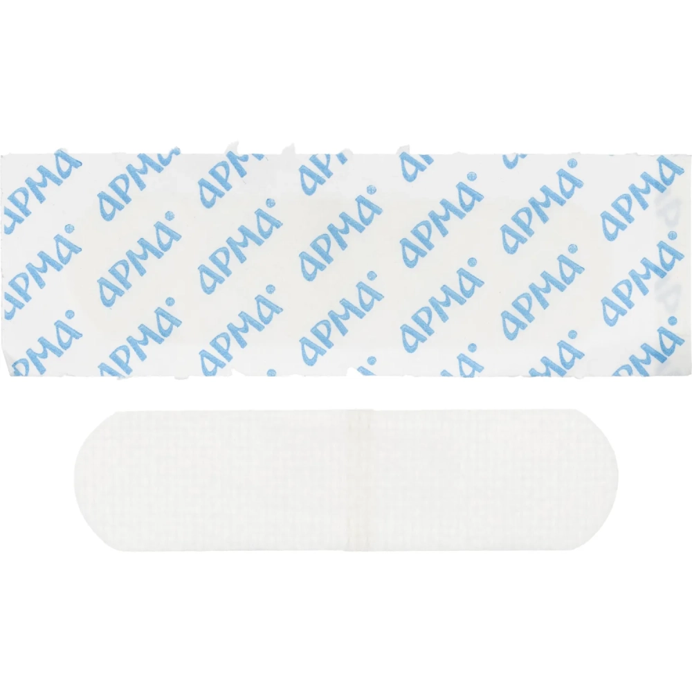Лейкопластырь, 19х72мм нетканый белый ПЭ,100 шт/уп,АРМА