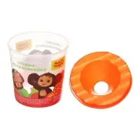 Стакан - непроливайка для рисования &laquo;Мульти-Пульти. Чебурашка&raquo; (полный 250 мл, до уровня 50 мл), с рисунком