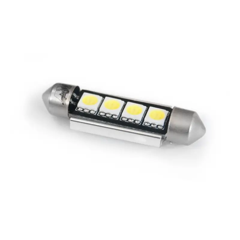 C006 T11/белый/ (SV8,5) CANBUS 4SMD5050 42 мм 12V.