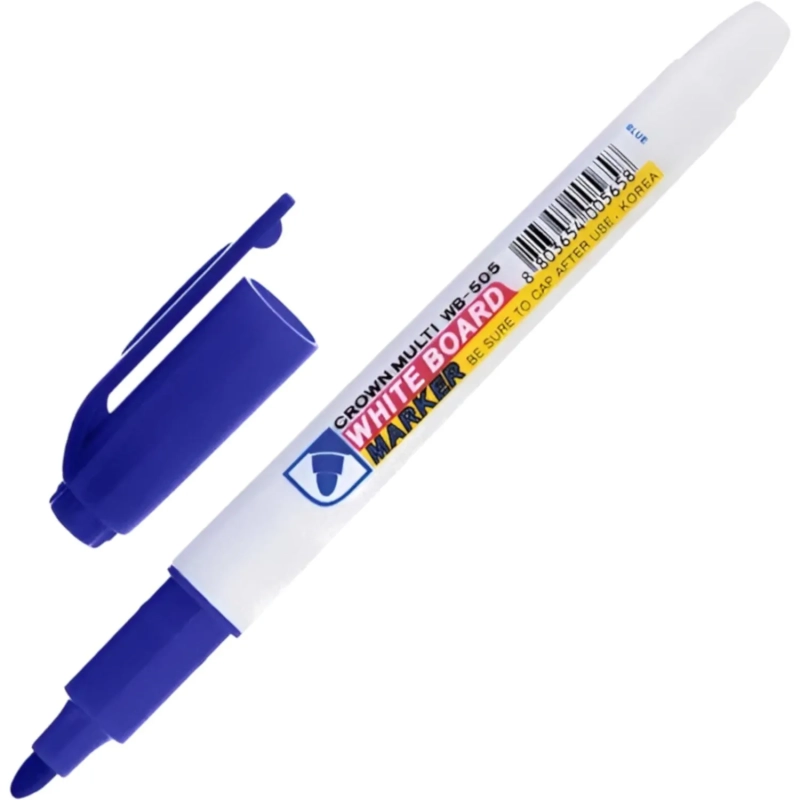 Набор маркеров для белых досок WB-505 4цв пулевидный 2мм ПВХ-футляр