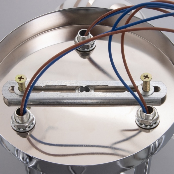 Люстра Люстра "Дорис" 3х40Вт Е27 Хром МОДЕЛЬ: 2679462