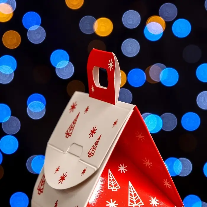 Подарочная коробка «Домик Поделись историей»,9.1×7×15.7 см Подарочная коробка «Домик Поделись историей»,9.1×7×15.7 см