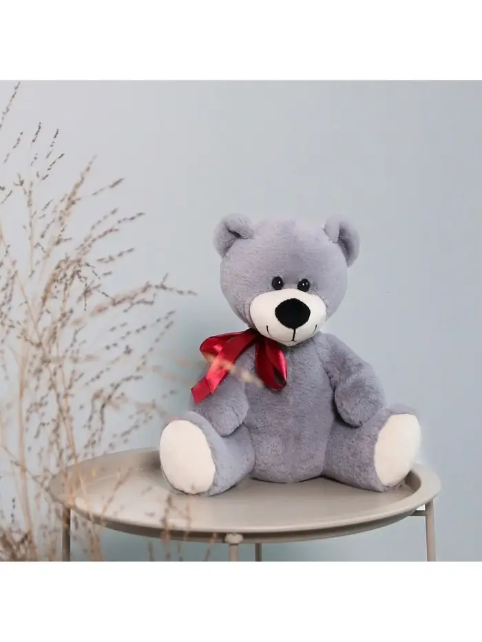 Мягкая игрушка &laquo;Медведь Мишаня&raquo;, цвет серый, 32 см