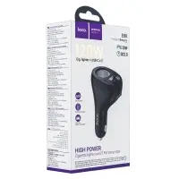 Ресивер-AUX проигрыватель Bluetooth с микрофоном E88 HOCO черный