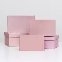 Набор подарочных коробок 10 в 1 &laquo;Пудра&raquo;, 30.5&times;20&times;13 - 12&times;6.5&times;4 см