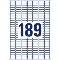 Этикетки самоклеящиеся L4731REV-25Удаляемые,25.4х10мм,IJ+L+K+CL,4725шт/уп