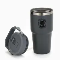 Термостакан с ручкой Coffee, 600 мл, серый