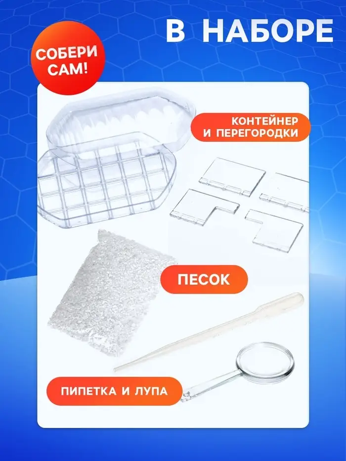 Набор для опытов &laquo;Лабиринт для муравьёв&raquo;