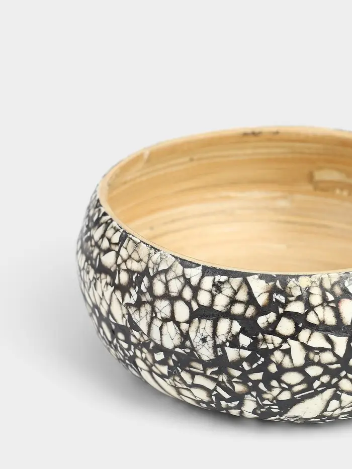 Ваза для фруктов, 15&times;15&times;6 см, бамбук