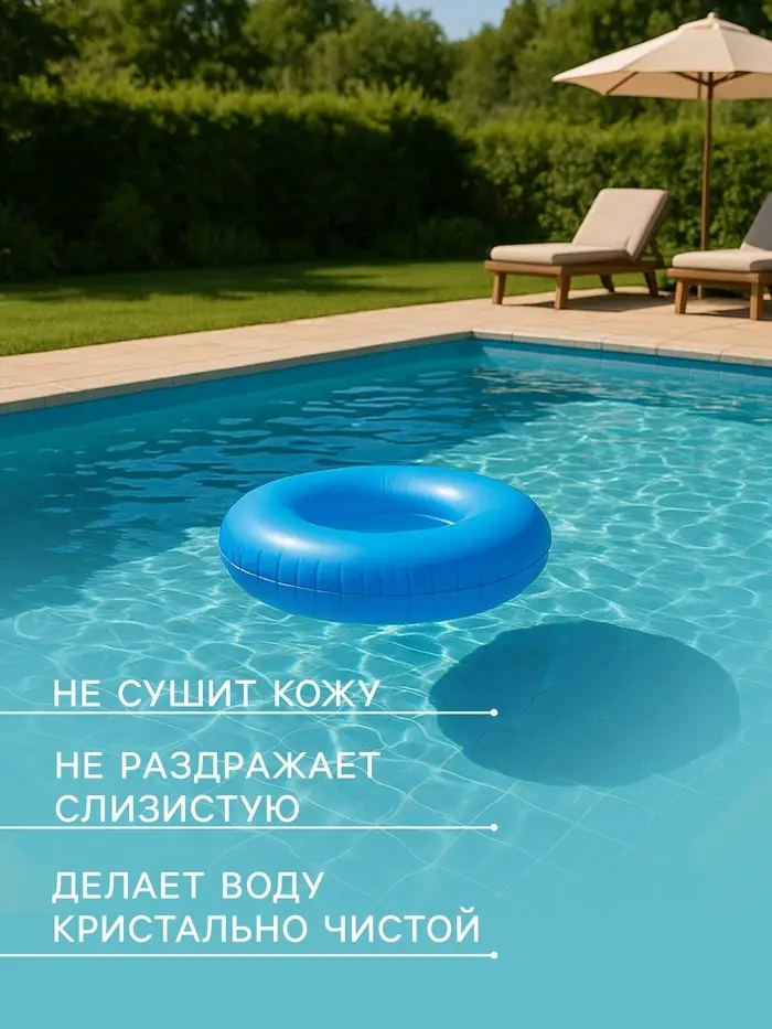 Медленный стабилизированный хлор Aqualeon комплексный таб. 200 г, 1 кг