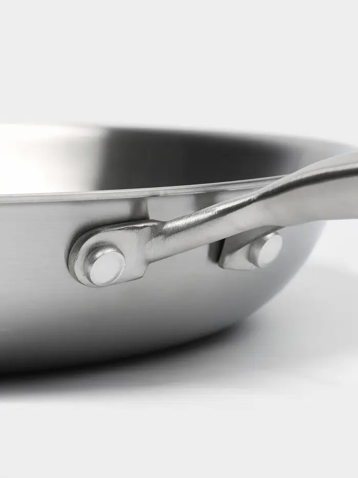 Сковорода 3Ply Hanna Kn&ouml;vell, d=30 см, h=5.5 см, толщина 2.2 мм, индукция, нержавеющая сталь, серебристая