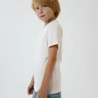 Футболка детская T-Bolka Kids, молочно-белая, 10 лет