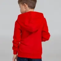 Толстовка с капюшоном детская Kirenga Kids, красная, 6 лет