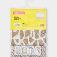 Штора для ванной Доляна &laquo;Марго&raquo;, 180&times;180 см, EVA, МИКС