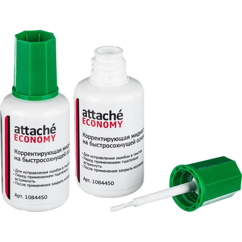 Корректирующая жидкость 16г быстросохнущая основа кисточка