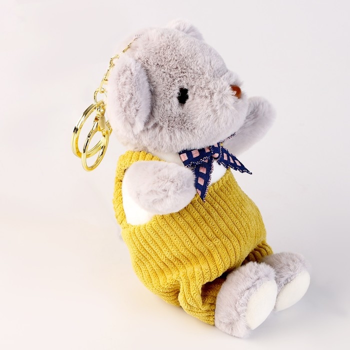 Мягкая игрушка «Медведь» на брелоке, 14 см Мягкая игрушка «Медведь» на брелоке, 14 см