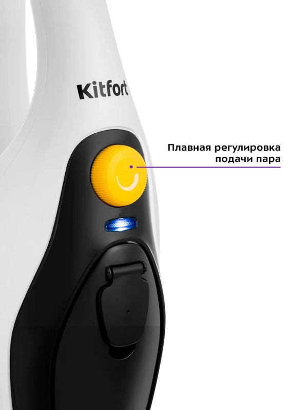 Паровая швабра с насадками КТ-1043 - 1500 Вт - 350 мл Паровая швабра с насадками КТ-1043 - 1500 Вт - 350 мл