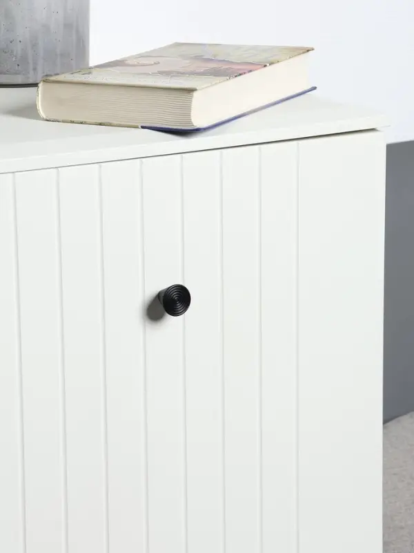 Ручка-кнопка CAPPIO &laquo;Лабиринт&raquo;, цинк, цвет чёрный