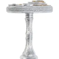 Крючок для штор CAPPIO KS038, d=11 см, цвет серебро золото, 2 шт