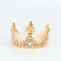 Корона для торта &laquo;Принцесса&raquo;, цвет золото