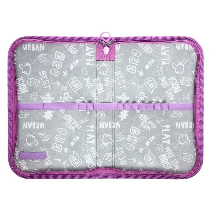 Пенал 1 секция, 135 х 212 х 26 мм, текстильный, ПКТ 04-20 МАХ, Пенал 1 секция, 135 х 212 х 26 мм, текстильный, ПКТ 04-20 МАХ, "Аниме друзья" 70635