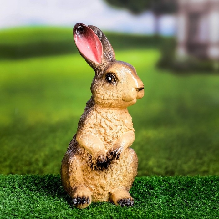 Садовая фигура  Садовая фигура "Заяц лесной" 12х10х20см