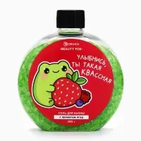 Соль для ванны с ароматом ягод, 350 г, BEAUTY FOX