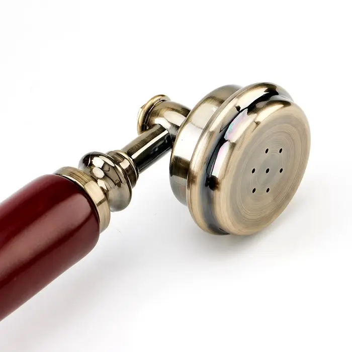 Ретро-телефон &laquo;Бабочка&raquo;, громкая связь, 23&times;26 см, коричневый